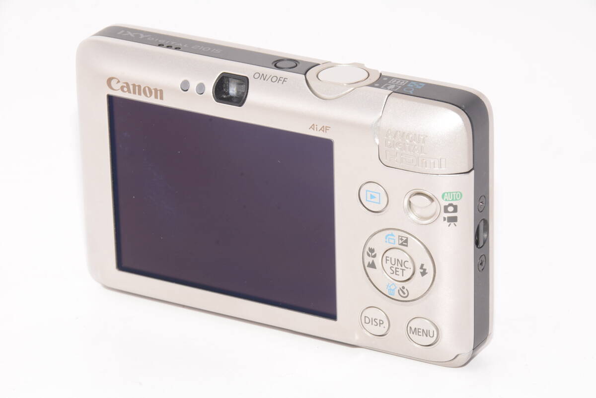 【外観特上級】Canon IXY DIGITAL 210 IS シルバー #s7104の画像2