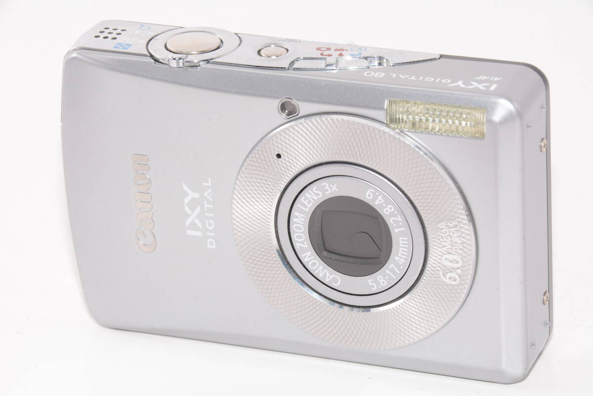 【外観特上級】Canon キヤノン IXY DIGITAL 80 PC1147 コンパクトデジタルカメラ　#s7800_画像1