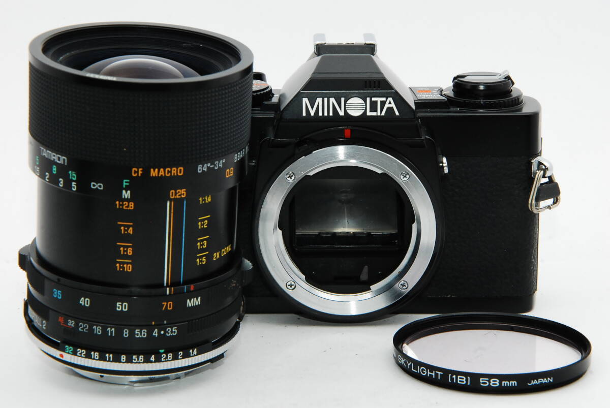 【外観特上級】MINOLTA X-7 / TAMRON CF MACRO 35-70mm F3.5-4.5　#s7220_画像9