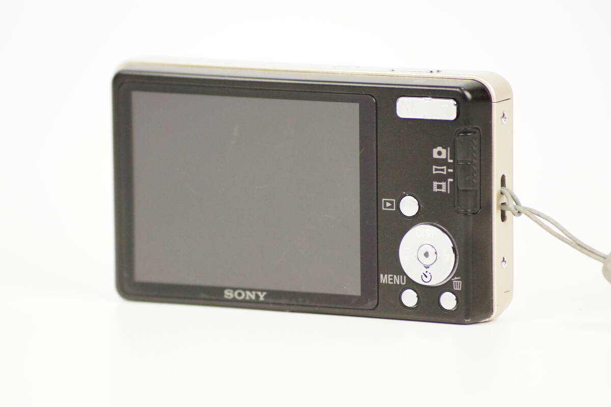 ■ 美品 ■ ソニー SONY Cyber-shot DSC-W350 シャンパンゴールドボディ コンパクトデジタルカメラ バッテリー付き 0789 _画像7