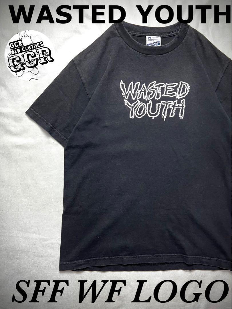【希少モデル】wasted youth　 ユース　SFF×WY　ロゴTシャツ　M