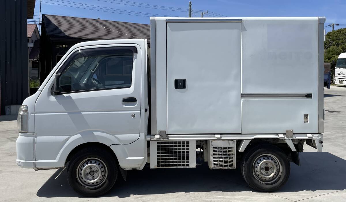 キャリイ トラック 冷蔵冷凍車 AT 16.8万キロ ホワイト キャリー 保冷 リースアップ車_画像6