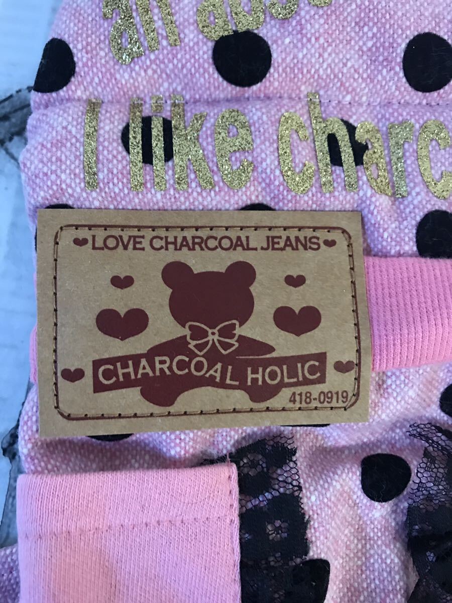 P/. dog /. put on change / baby dog / small size dog / small articles / stylish /SS size /LOVE CHARCOALJEANS/ unused / pink / dog clothes / girl / for pets /P3.11-80.