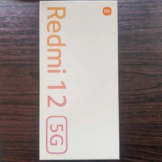 【新品未開封】Redmi 12 5G XIG03 ミッドナイトブラック