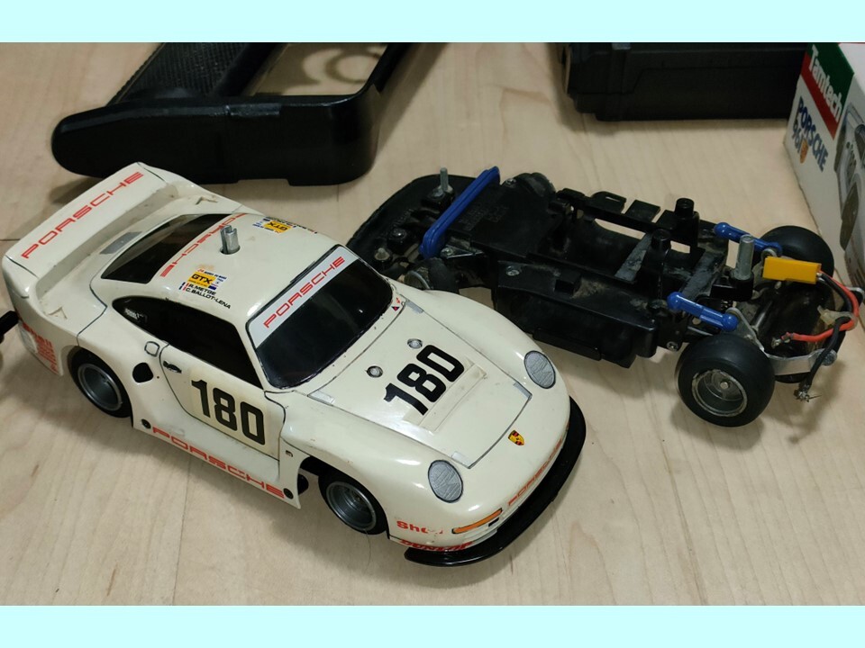 ◆激レア◆ 京商デミカ アルティマ ULTIMA (1/20) ◆ タミヤ タムテック ポルシェ961 PORSCHE 961 (1/24) ラジコン２台セット_画像10