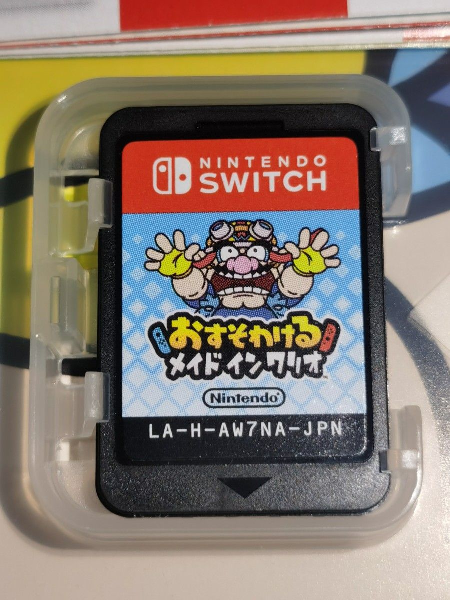 中古美品 ニンテンドースイッチ おすそわける メイド イン ワリオ Nintendo Switch 株式会社任天堂