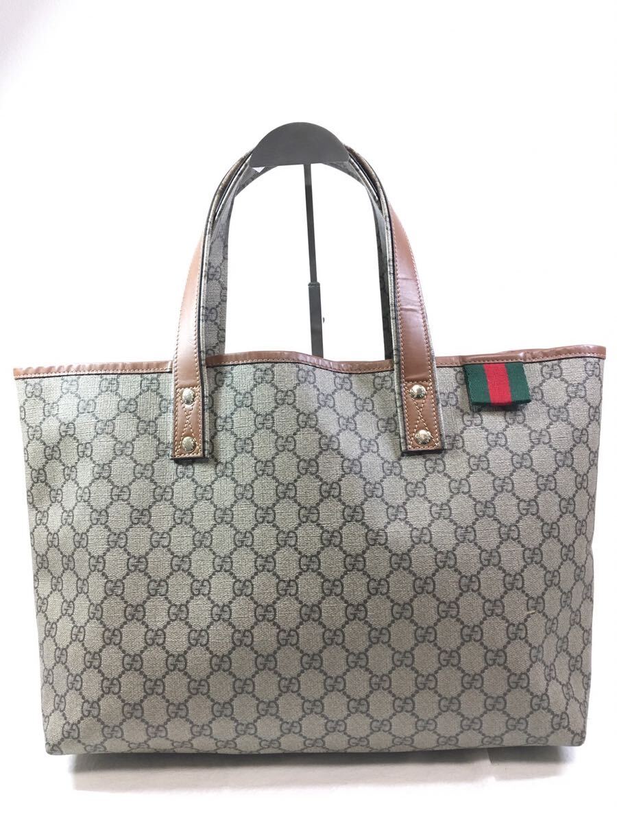 グッチ　GG スプリーム　トートバッグ　ショルダーバッグ　ハンドバッグGUCCI_画像1