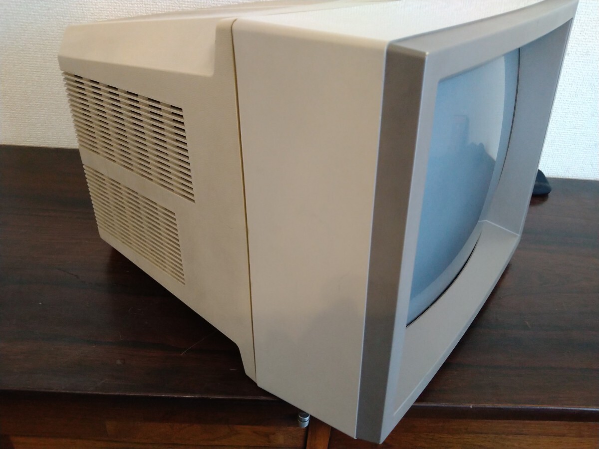 超レア NEC CRT ブラウン管 モニター RGB RGB21 レトロゲーム 15khz 24khz 31khz PC 98 x68000 _画像6