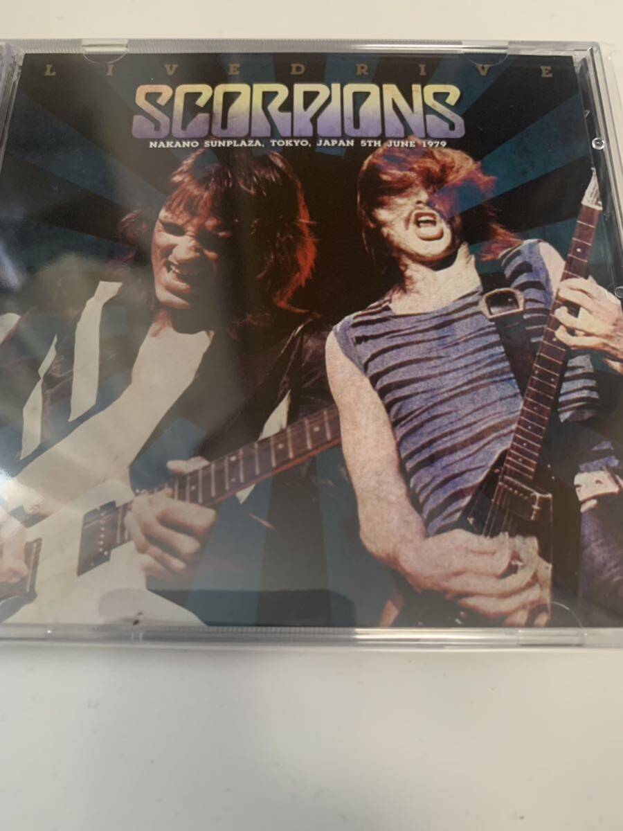 SCORPIONS / LIVEDRIVE ● 2CD 中野サンプラザ 1979_画像1