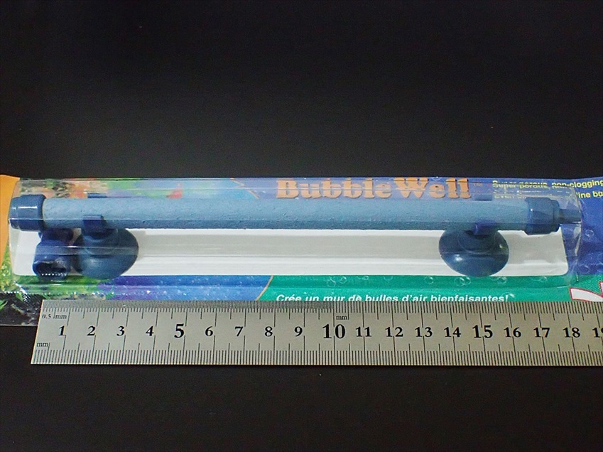 【送料込】ロング エアーストーン　約17cm　2個 　新品　即決　エアストーン 　金魚・メダカ飼育水槽に　内径4mmのチューブ接続可 _画像3