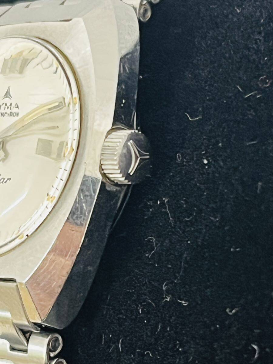 CYMA シーマ 腕時計 手巻き 稼動品の画像3