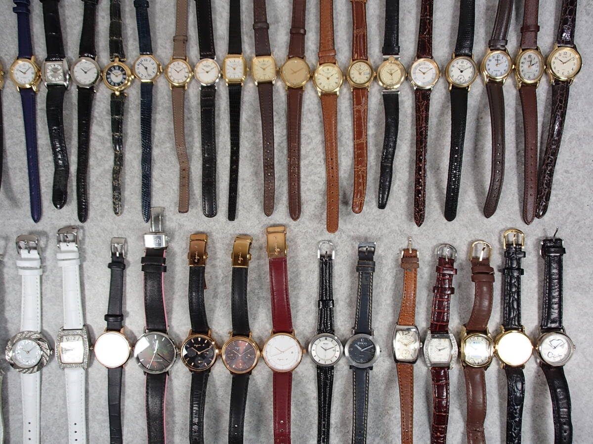 レディース腕時計 大量 50点 セット まとめ SEIKO/CITIZEN/CASIO/agnis.b/DIESEL/RADO/carven/mila schon/DINY/BALMAIN インボイス可 0524_画像2