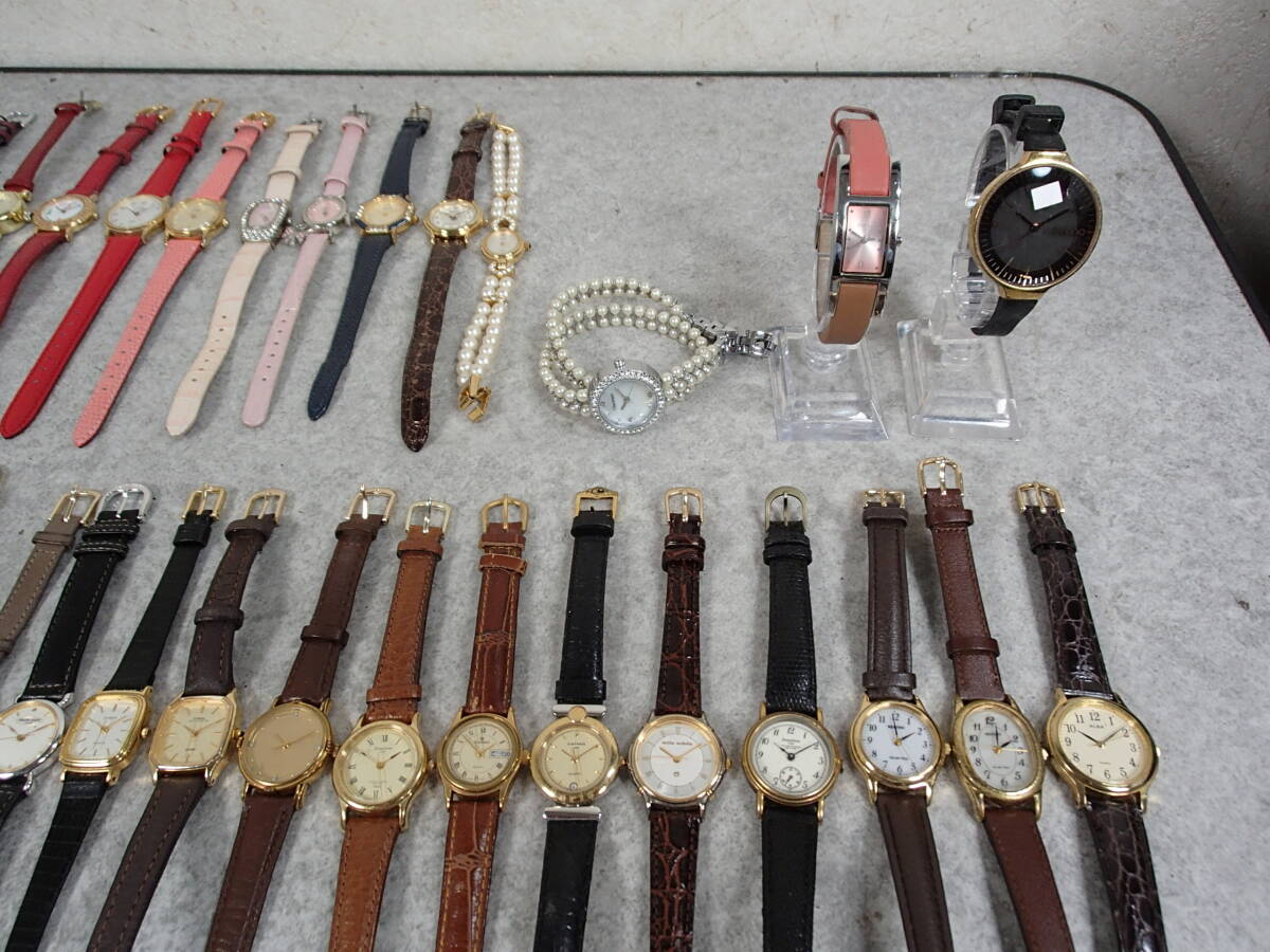 レディース腕時計 大量 50点 セット まとめ SEIKO/CITIZEN/CASIO/agnis.b/DIESEL/RADO/carven/mila schon/DINY/BALMAIN インボイス可 0524_画像3