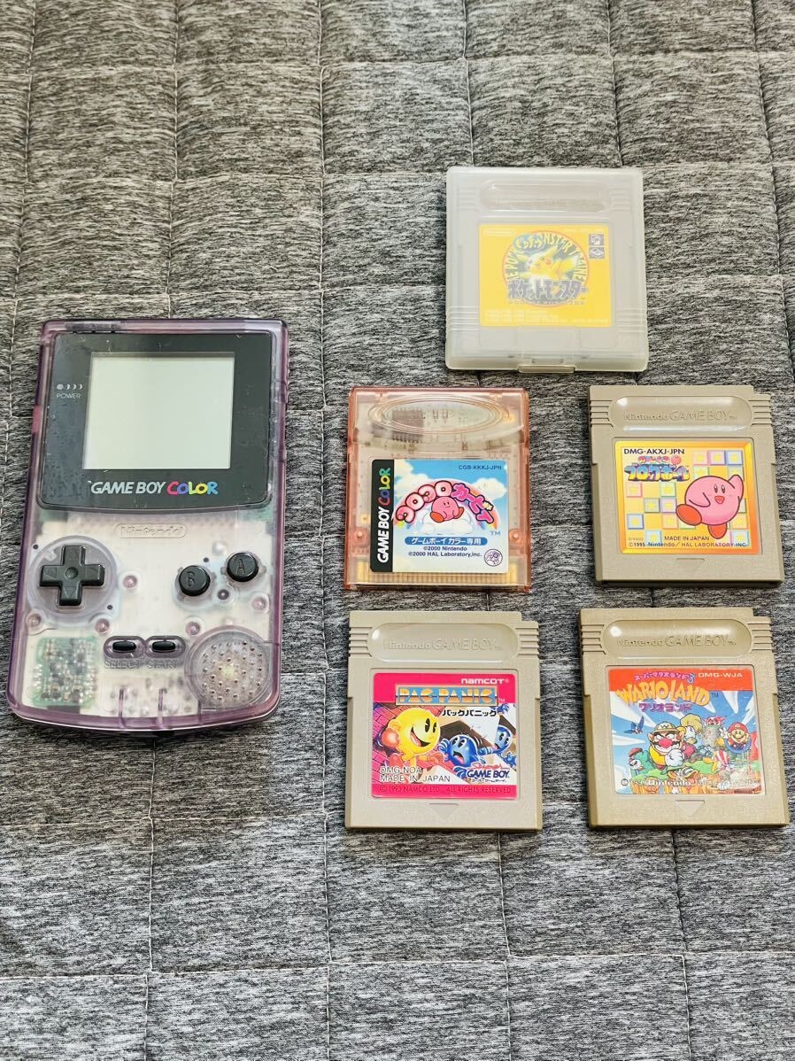 ゲームボーイカラー 任天堂 Nintendo GAMEBOY COLOR ソフト ポケモン ゲームボーイカラー 任天堂 Nintendo GAMEBOY COLOR ソフト ポケモン