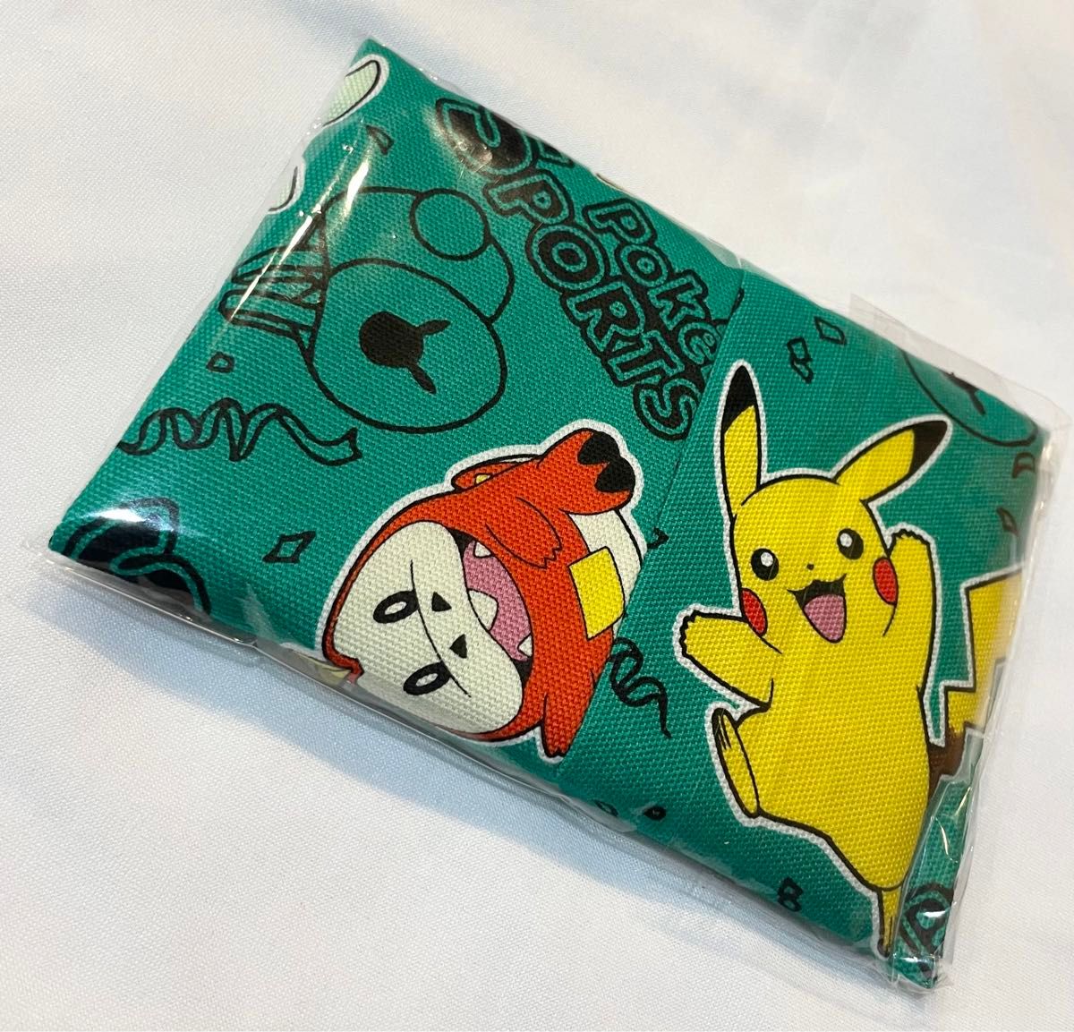 ラスト1 現品デザイン ハンドメイド ポケモン ティッシュ付きポケットティッシュケース 入園入学準備