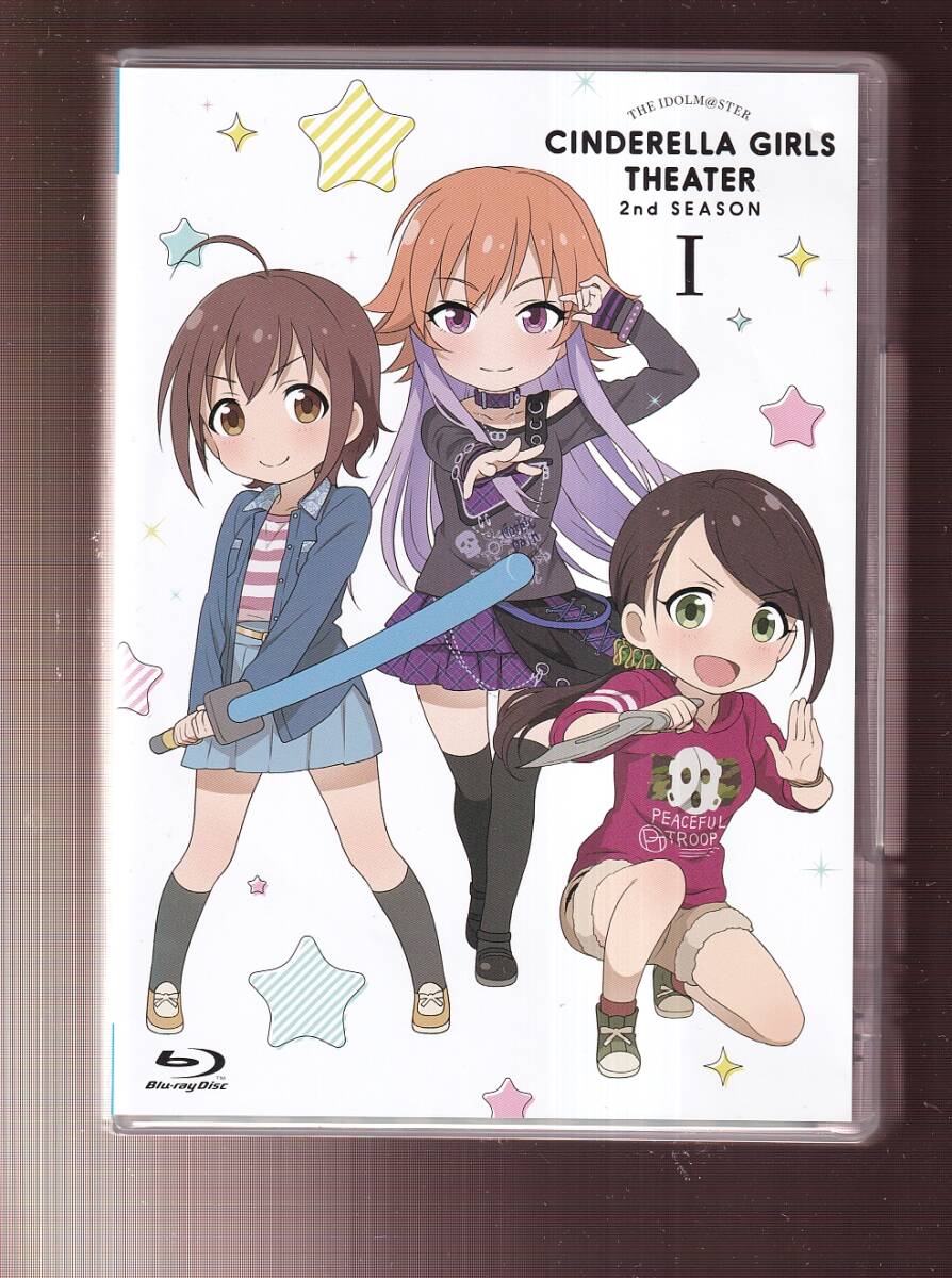 DA★★★中古★アニメDVD★アイドルマスター シンデレラガールズ劇場 2nd SEASON 第1巻 （ブルーレイ）（DVD+CD付）/大橋彩香★MFXG-0007_画像1