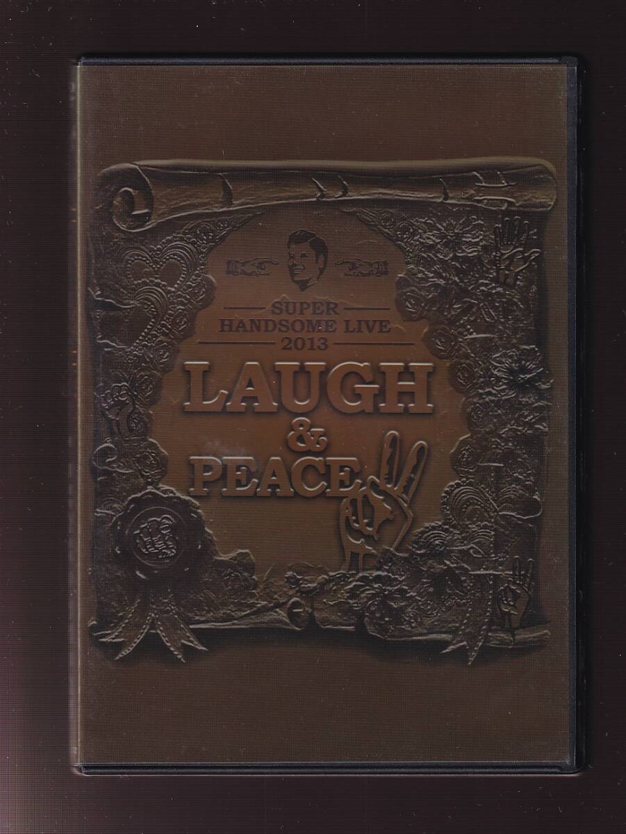 DA★中古★音楽DVD★(2枚組)SUPER HANDSOME LIVE 2013 LAUGH ＆ PEACE★GTCG-0712_画像1