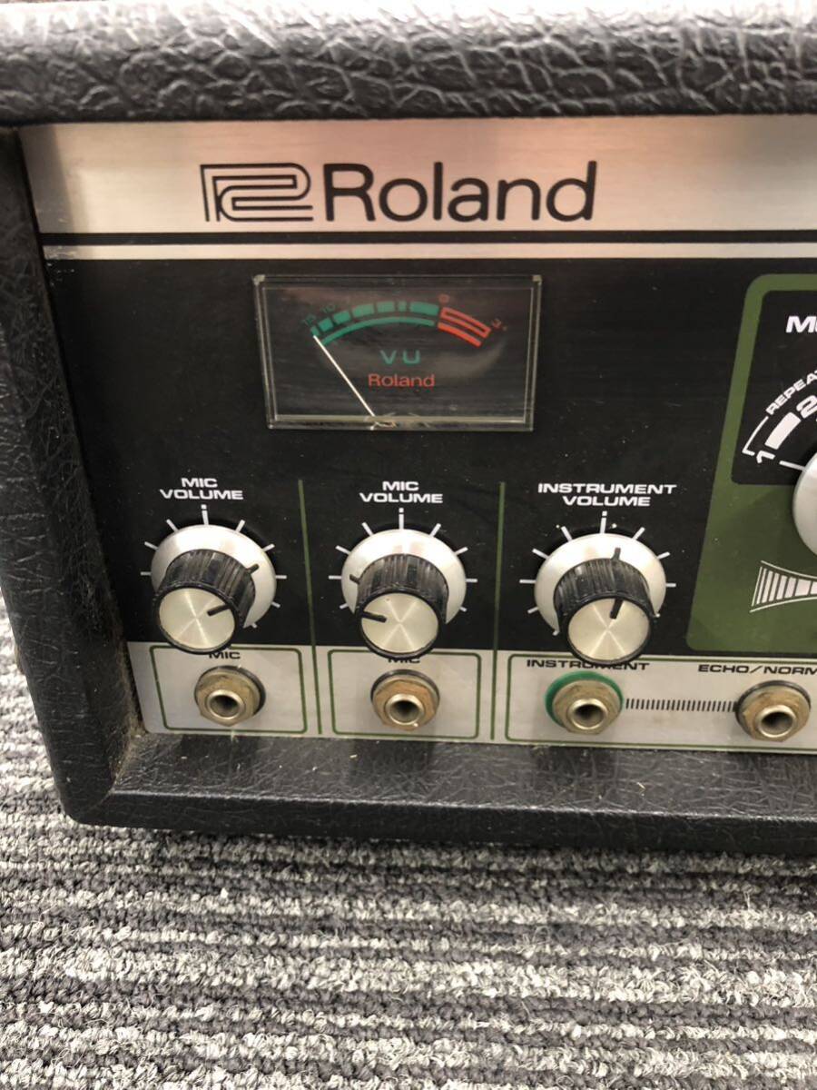 田 Roland ローランド RE-150 SPACE ECHO スペースエコー テープエコー ディレイ リバーブ エフェクター 通電のみ確認 現状品の画像2