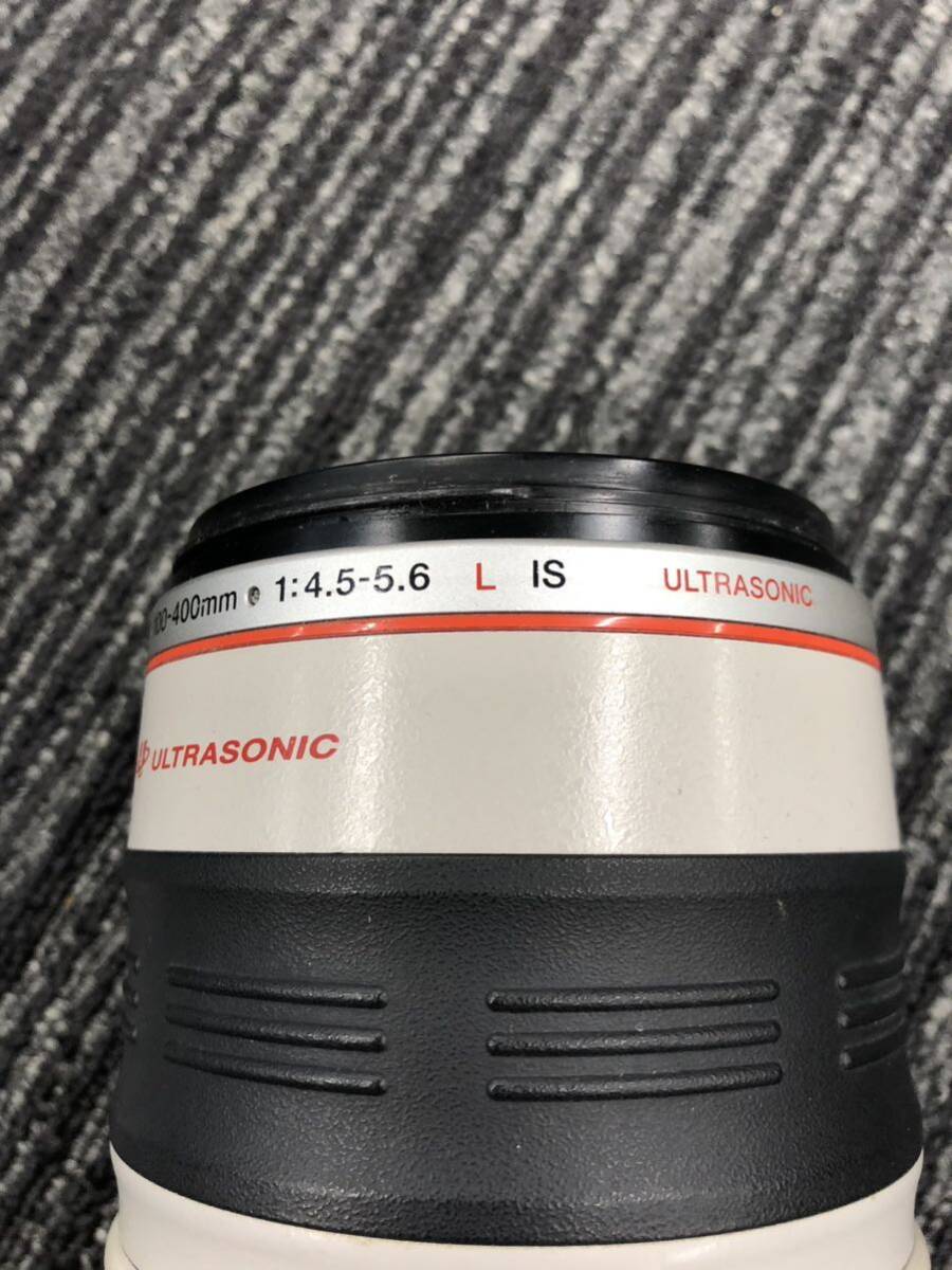 松 1円〜 Canon キヤノン ZOOM LENS EF 100-400mm 1:4.5-5.6 L IS ULTRASONIC ※動作未確認 現状品 レンズ の画像5