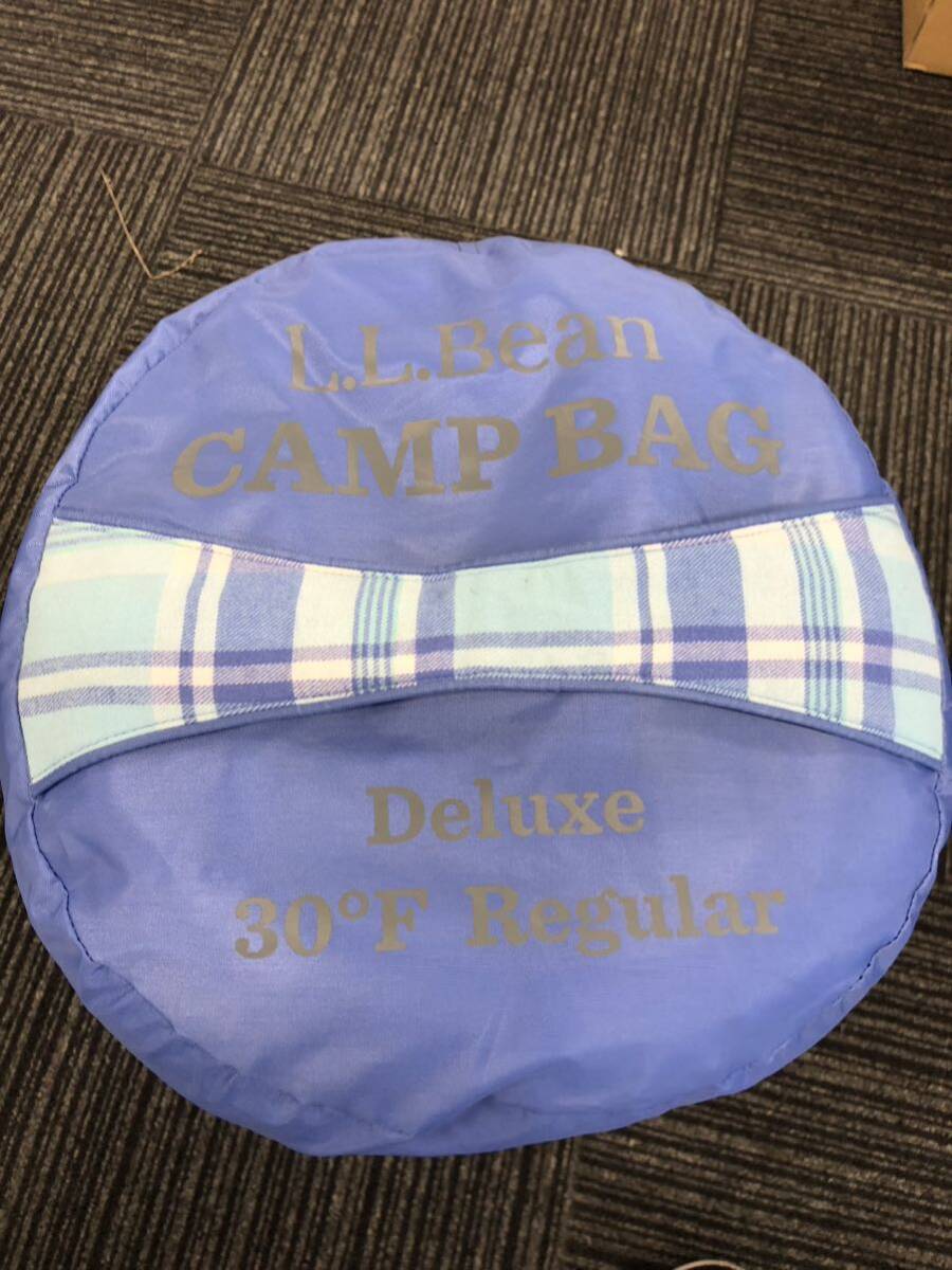 川 買 L.L.Bean 寝袋 封筒型 シュラフ キャンプ ふかふか の画像6