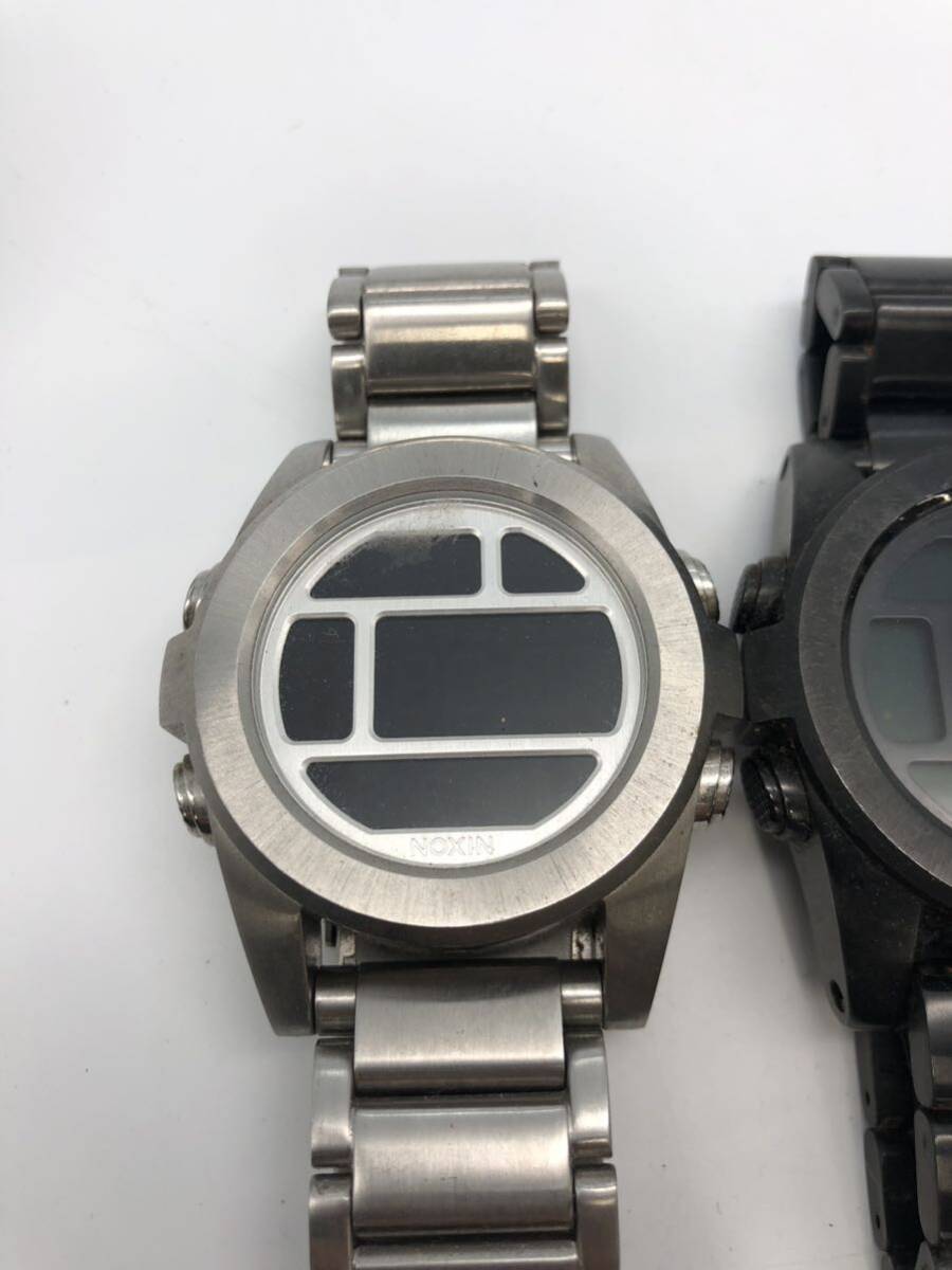 ニクソン　Nixon ペア　デジタルウォッチ　13J 現状品_画像2