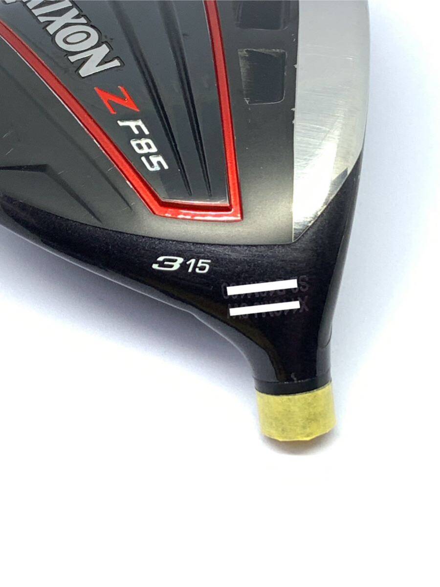 【ツアー支給品】SRIXON Z F85 3W 15° PROTOTYPE プロトタイプ プロ支給 スリクソン 希少シリアル 国内ツアー支給 【ヘッド単品】_画像2