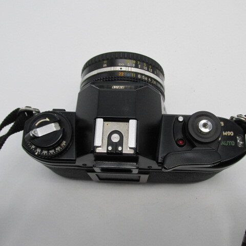 ☆Nikon☆ニコン EMブラック　 レンズ　NIKKOR 50mm 1：1.8　シャッター作動品　メンテナンス前提の現状品で_画像3