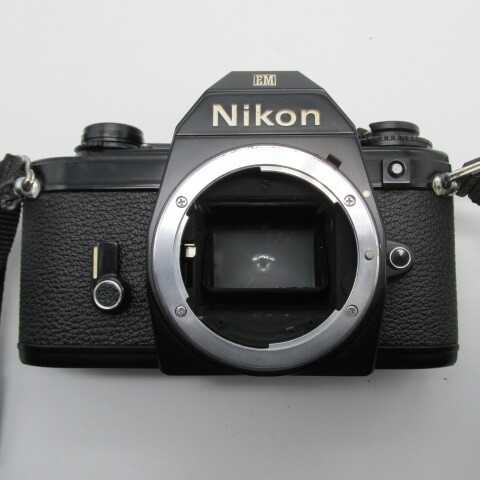 ☆Nikon☆ニコン EMブラック　 レンズ　NIKKOR 50mm 1：1.8　シャッター作動品　メンテナンス前提の現状品で_画像8