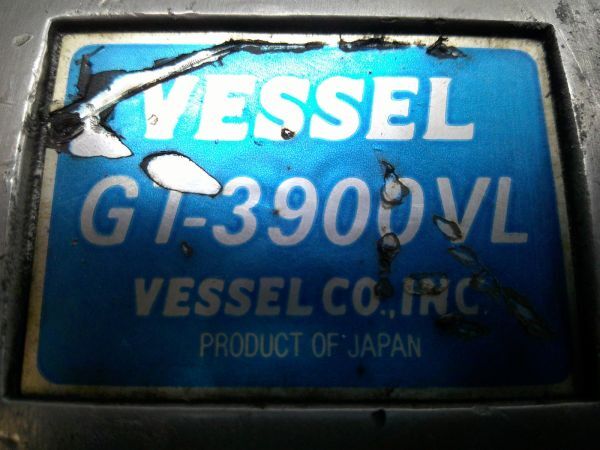  б/у текущее состояние товар VESSELbe cell 1~dr 25.4mm разница включено угол воздушный ударный гайковерт GT-3900VL