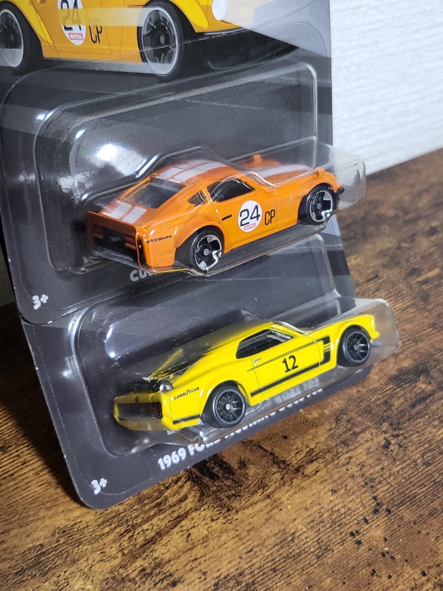 ★小箱発送 ホットウィール 2種セット VINTAGE RACING CLUB★CUSTOM DATSUN 240Z / 1969 FORD MUSTANG BOSS 302★未開封★ドンキホーテ限定_状態は写真・質問にてご確認、ご判断下さい