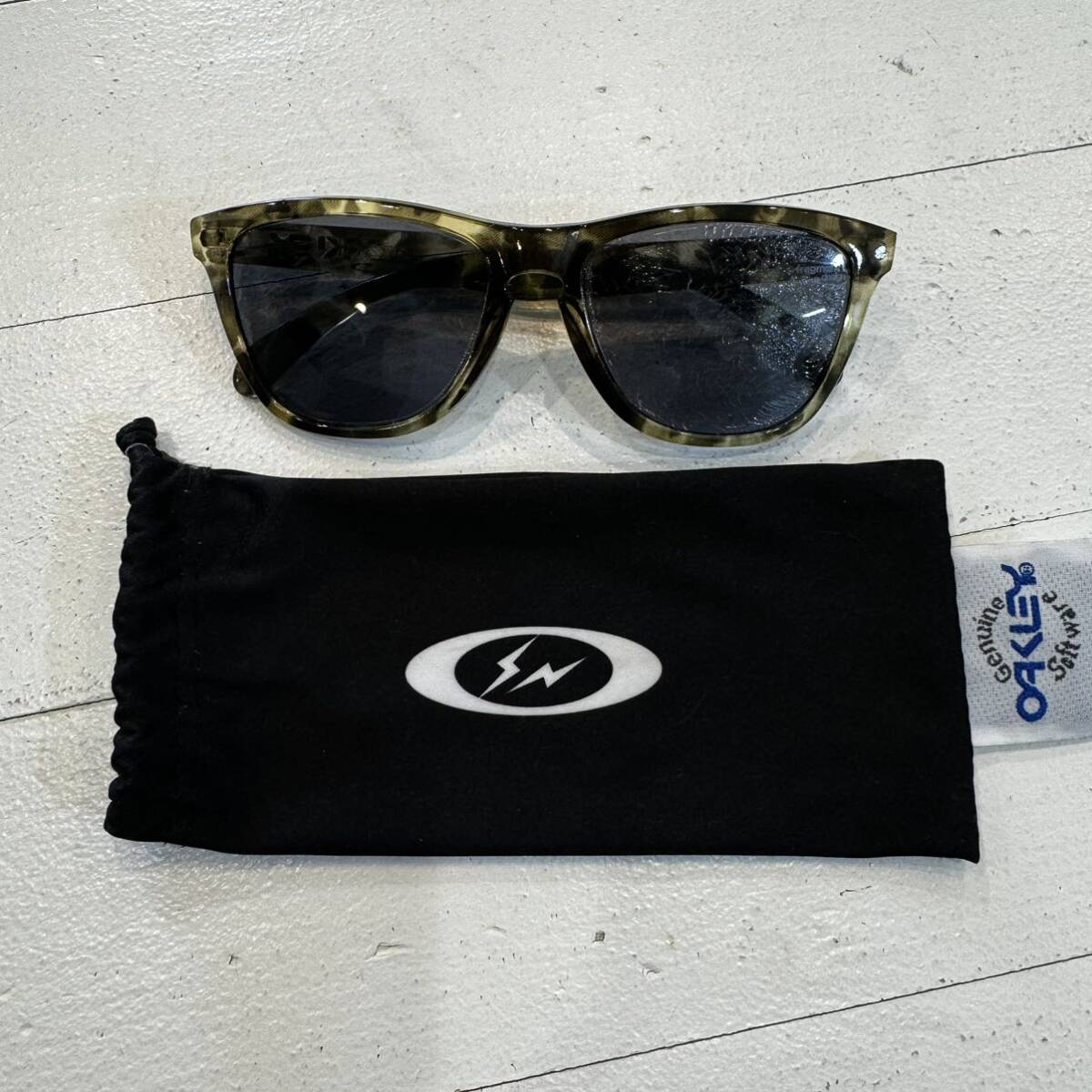 藤原ヒロシ愛用 OAKLEY fragment Frogskins オークリー フラグメント フロッグスキン_画像1