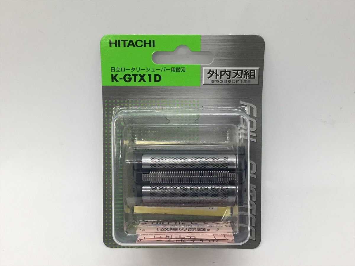  не использовался [HITACHI] Hitachi роторный бритва для бритва K-GTX1D вне внутри лезвие комплект лезвие для бритья [ Koriyama ... в соответствии магазин ]