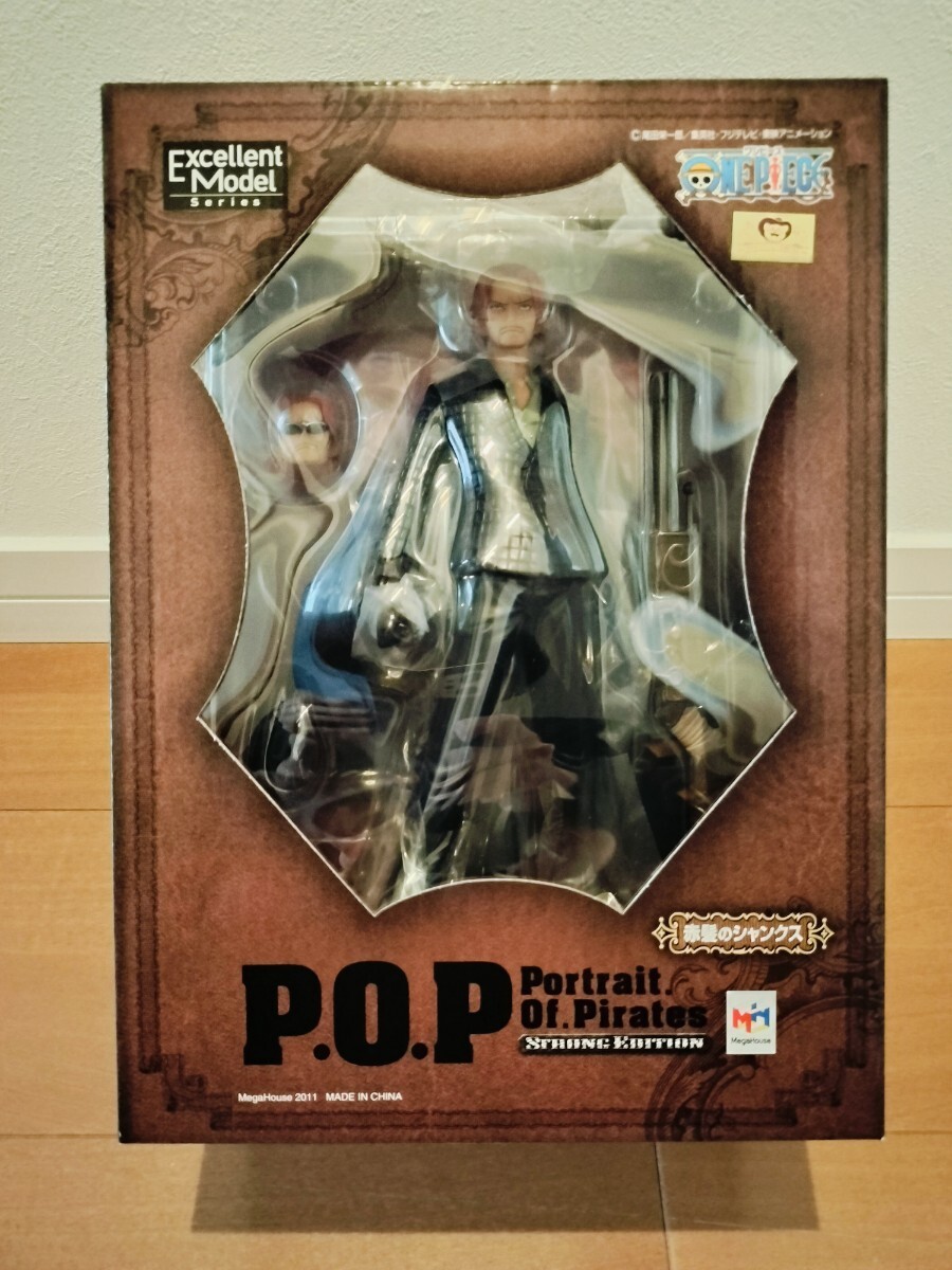【未開封】ワンピース エクセレントモデル Portrait.Of.Pirates STRONG EDITION 赤髪のシャンクス ONEPIECE フィギュア POP P.O.P_画像1