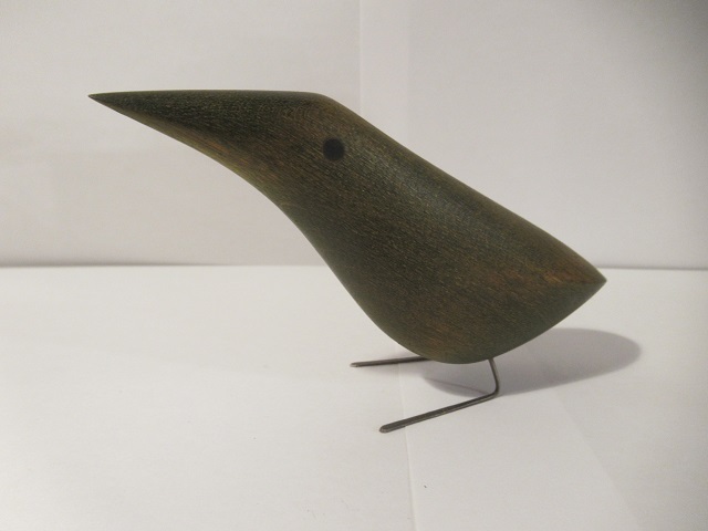 〓jacob hermann bird 木製 鳥 置物 ヴィンテージ 北欧 オブジェ 木製アート デンマーク まとめて ξの画像2