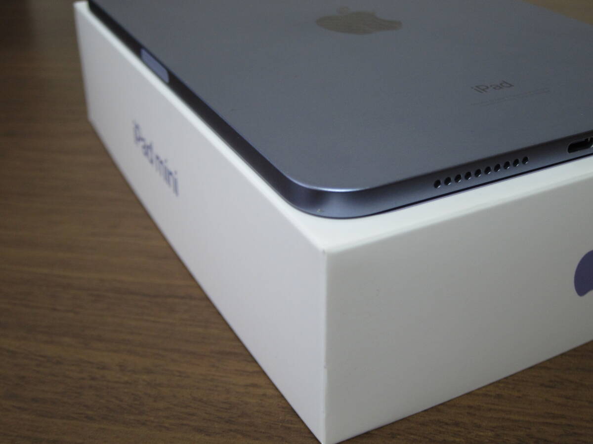 iPad mini 256GB( no. 6 поколение )wi-fi модель лиловый *Apple Pencil(2 поколение ) *Smart Folio Apple оригинальный комплект 
