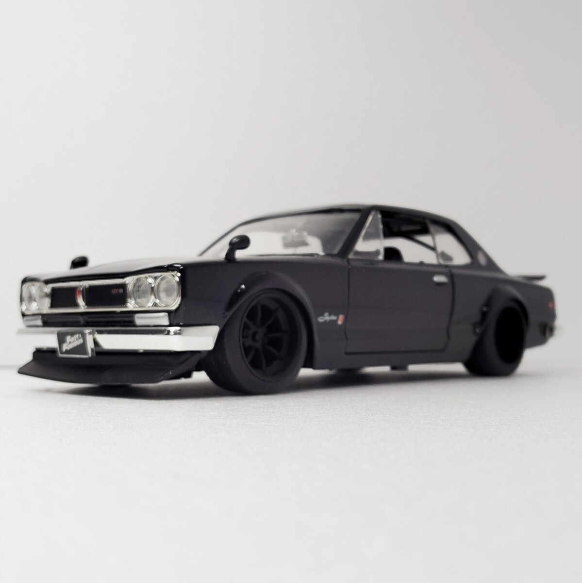 1/24 ワイルド・スピード 日産 スカイライン 2000 GT-R ハコスカ ブラック 黒 Fast＆Furious nissan JADA ジェダ 1円〜 050320の画像1