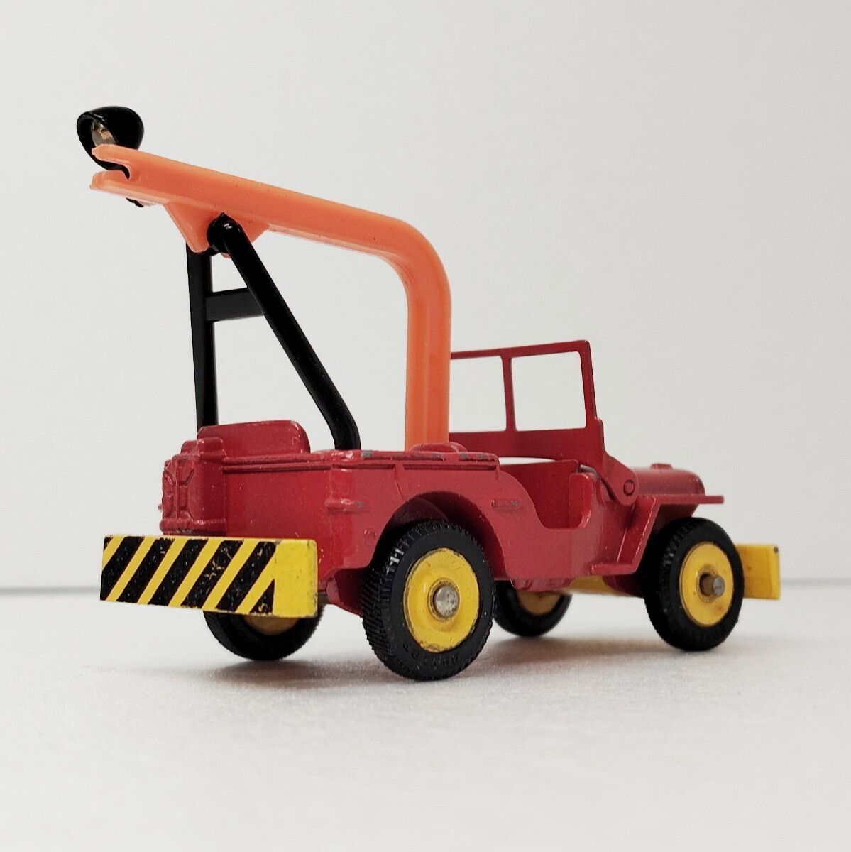 当時物　フランス製　DINKY TOYS Jeep Tow truck ジープ　レッカー車　ディンキー　WILLIS　ウィリス　Vintage アメ車　1円〜 051318_画像2