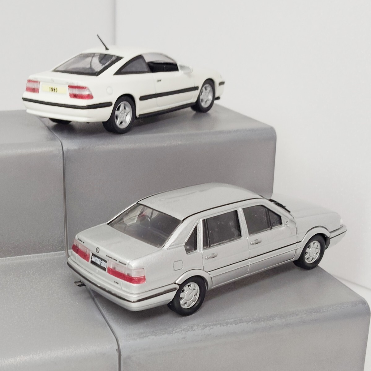 1/43 ドイツ車セット　VW フォルクスワーゲン サンタナ オペル カリブラ　Opel calibra Volkswagen santana セダン クーペ　1円〜 051330_画像2