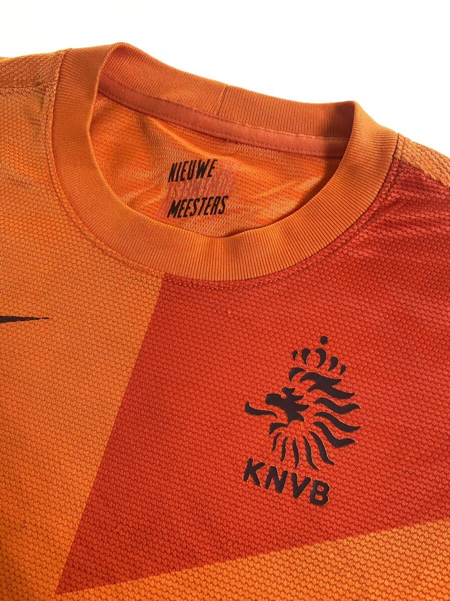 オランダ 代表 12シーズンホーム用 ユニフォーム ジュニア S 140cm ナイキ NIKE Netherlands 子供用 キッズ KNVB サッカー シャツの画像3