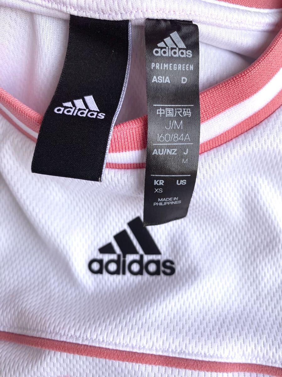 セール 即決1円 ３点セット adidas◆速乾 Tシャツ ハーフジップ ランニング ウエア レディース 半袖 アディダス トップス スポーツ_画像4