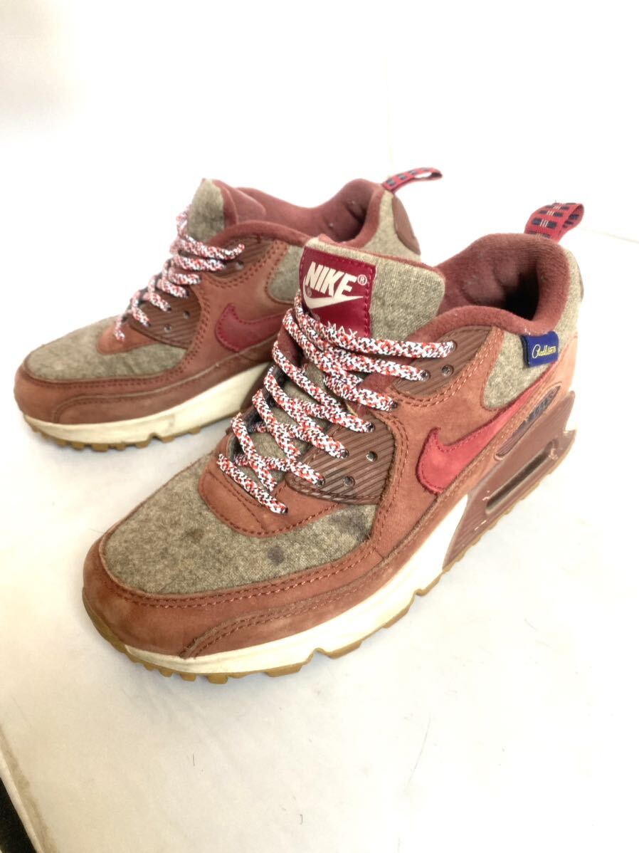 セール即決1円　 NIKE ID PENDLETON ナイキ ペンドルトン AIR MAX 90 エアマックス ネイティブ柄 22.5㎝ ウール スニーカー シューズ_画像10