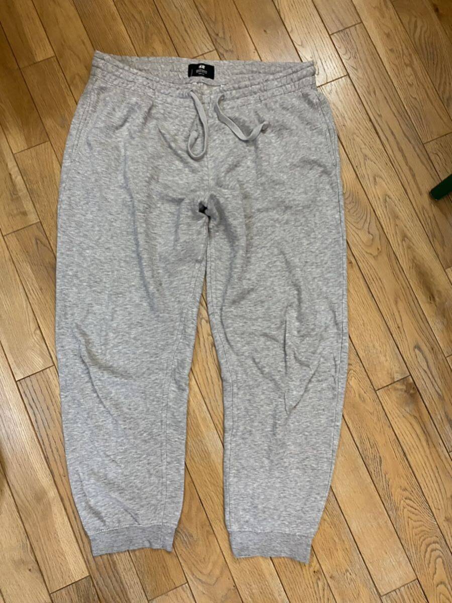 H&M スウェット パンツ ディバイデッド エイチアンドエム Sweat Pants ジョガー トレーニング トレパン L_画像1