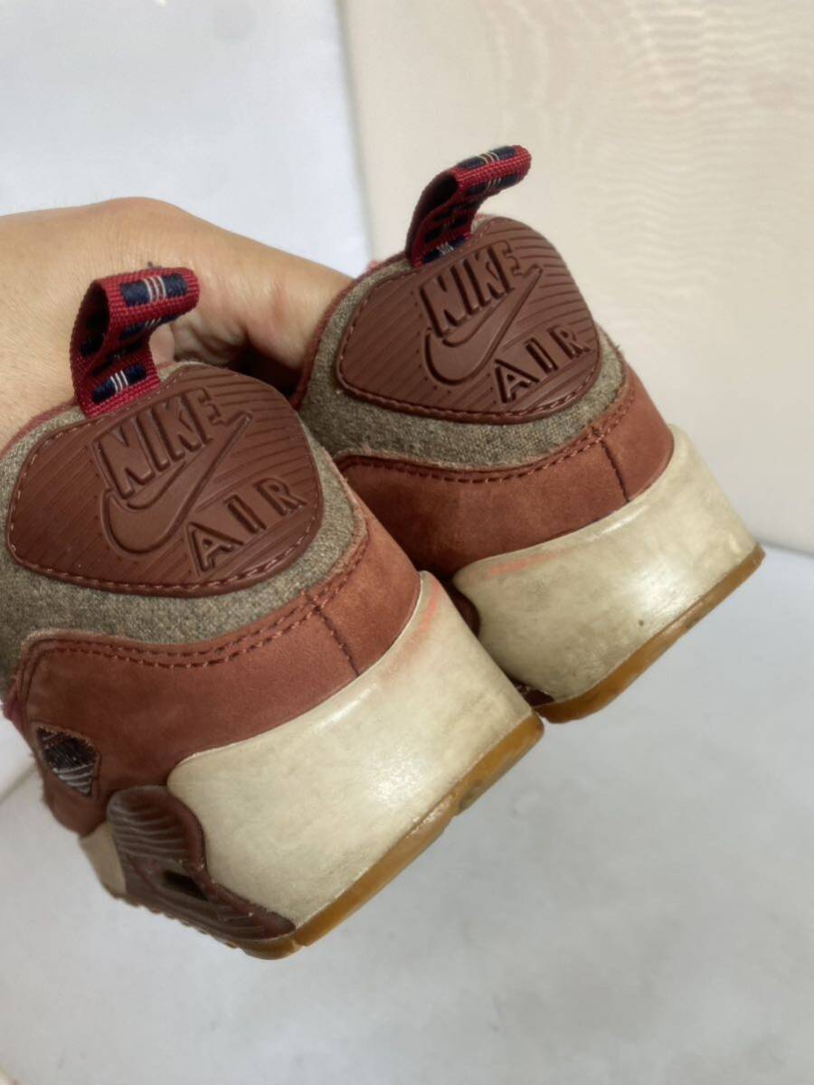 セール即決1円　 NIKE ID PENDLETON ナイキ ペンドルトン AIR MAX 90 エアマックス ネイティブ柄 22.5㎝ ウール スニーカー シューズ_画像9