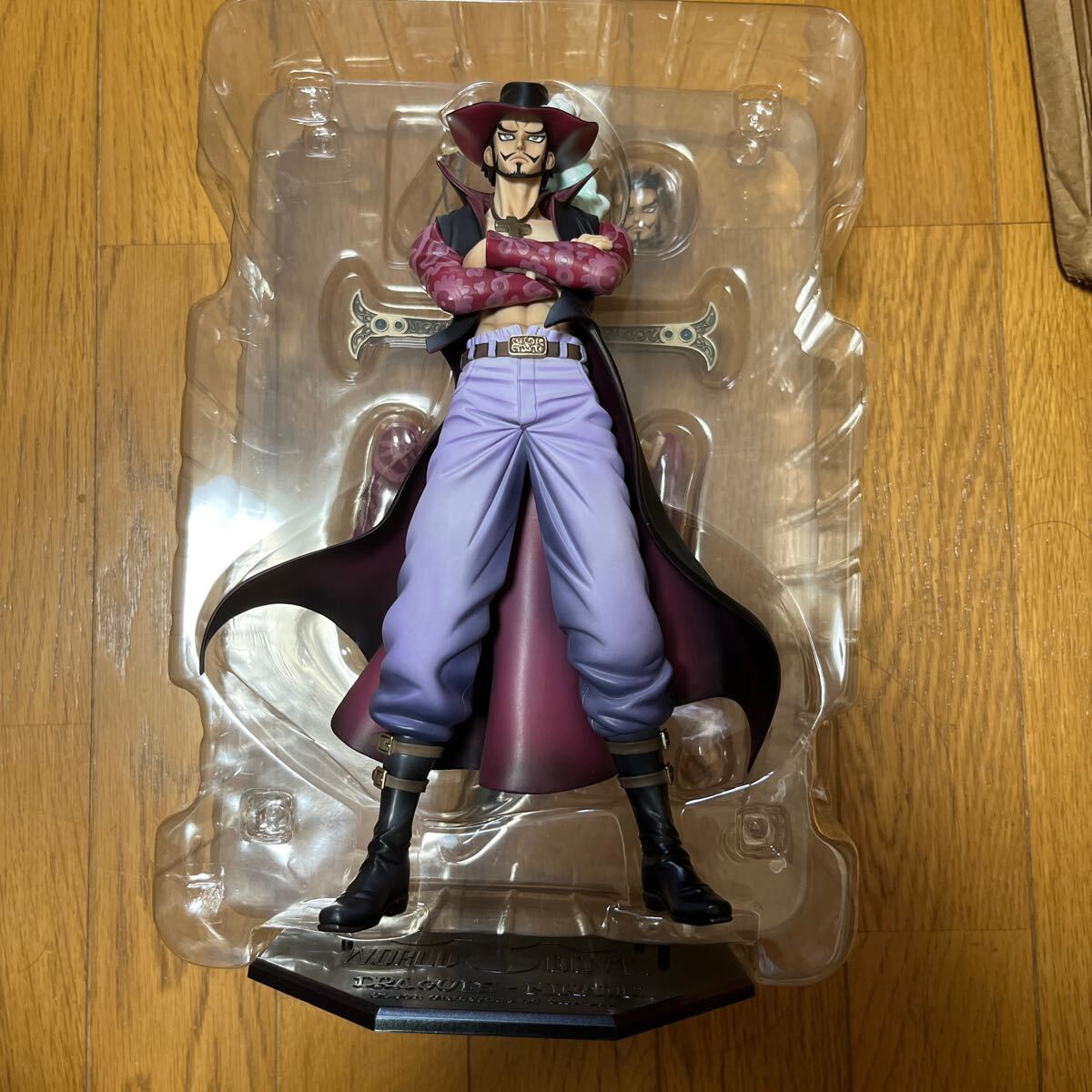 開封 ワンピース フィギュア 鷹の目 ジュラキュール ・ミホーク Ver.2 メガハウス POP P.O.P DX Portrait Of Pirates one piece ZERO _画像3