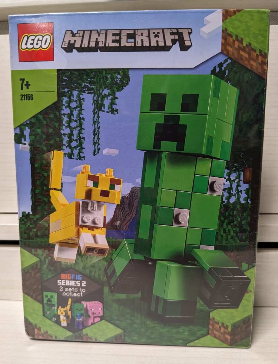 LEGO 21156 Minecraft　ビッグフィグクリーパーとヤマネコ　レゴ　マインクラフト　未開封品 マイクラ_画像1