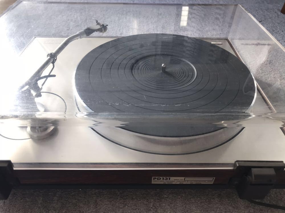 LUXMAN PD131 record player Direct Drive turntable 