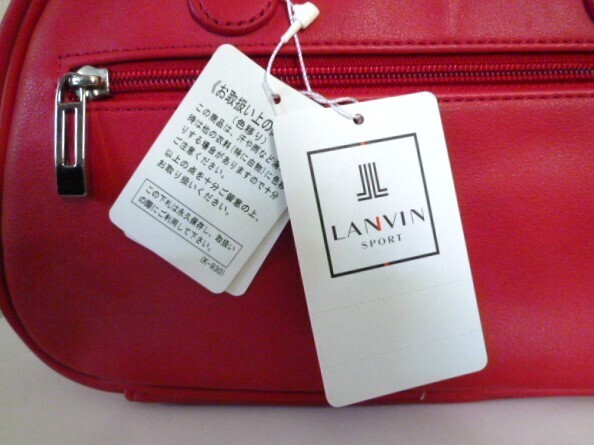 新品*未使用*LANVIN SPORT*ランバン*ハンドバッグ*レッド_画像6