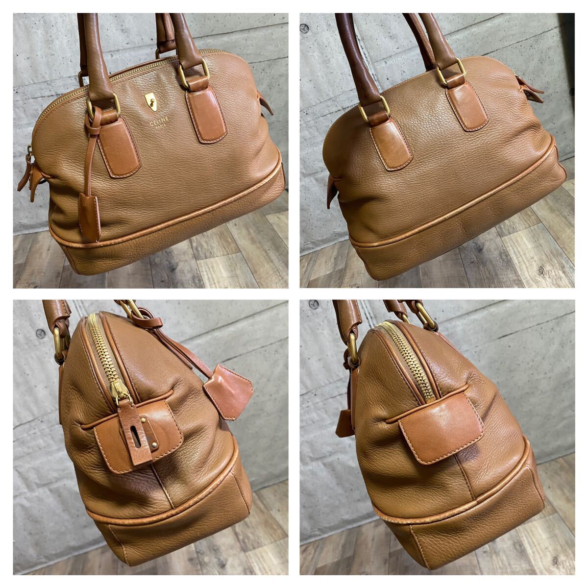 本物 CELINE セリーヌ アイコンロゴ トートバッグ カバス 本物 CELINE セリーヌ アイコンロゴ トートバッグ カバス