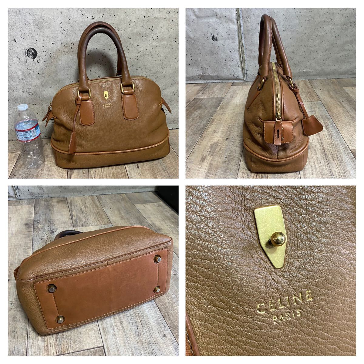 本物 CELINE セリーヌ アイコンロゴ トートバッグ カバス 本物 CELINE セリーヌ アイコンロゴ トートバッグ カバス