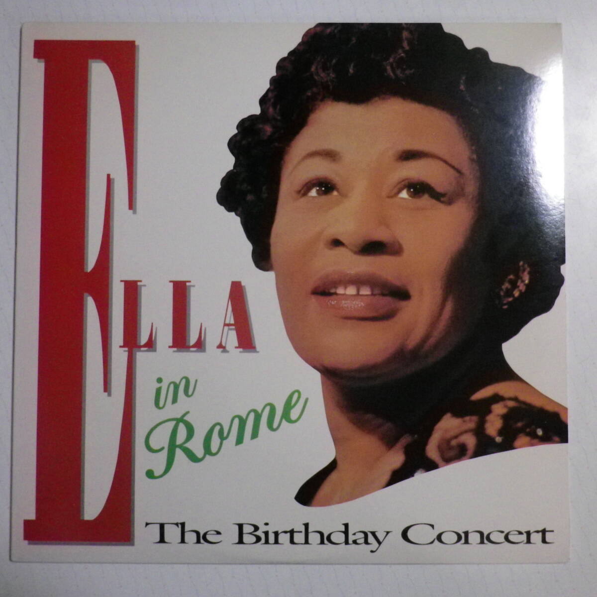 LP●ELLA IN ROMEエラフィッツジェラルド The Birthday Concert●美盤 USA._画像1